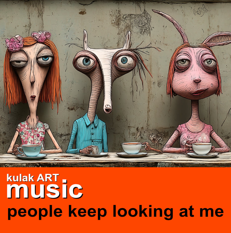 "people keep looking at me"  kulakART ( mp3 )
